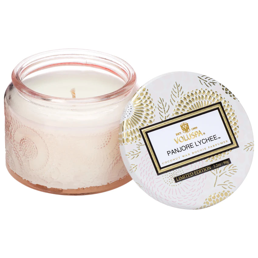 Voluspa Candle -  Small Panjore Lychee 3.2 Oz