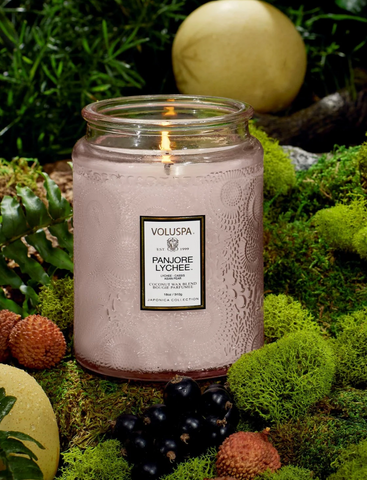 Voluspa Candle - Large Panjore Lychee 18 Oz