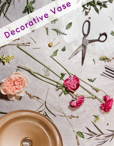 Foxglove Signature Arrangement - Upgraded Decorative Vase