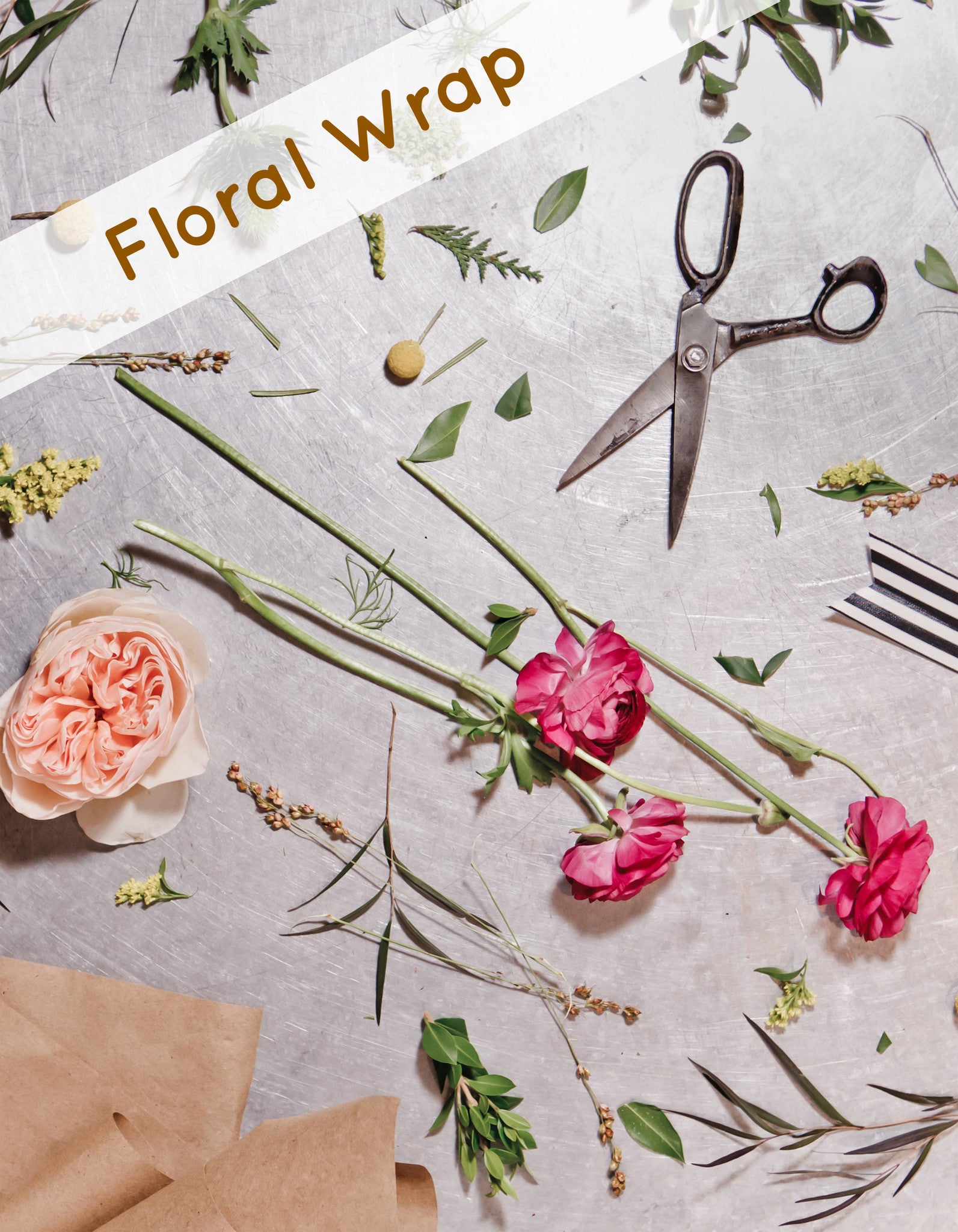 Foxglove Signature Arrangement  -  Floral Wrap