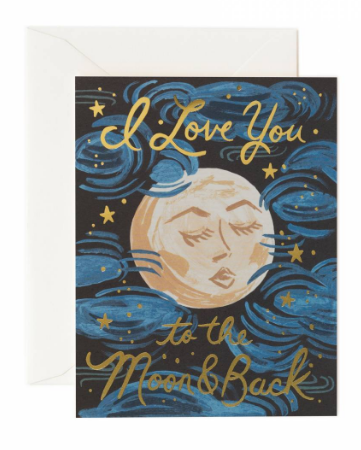 I Love You to the Moon and Back - Rifle Paper Co.